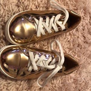 Cat & Jack Rose Gold Tennis Shoes